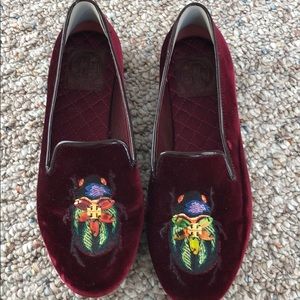 Tory Burch Velvet Loafer size 6